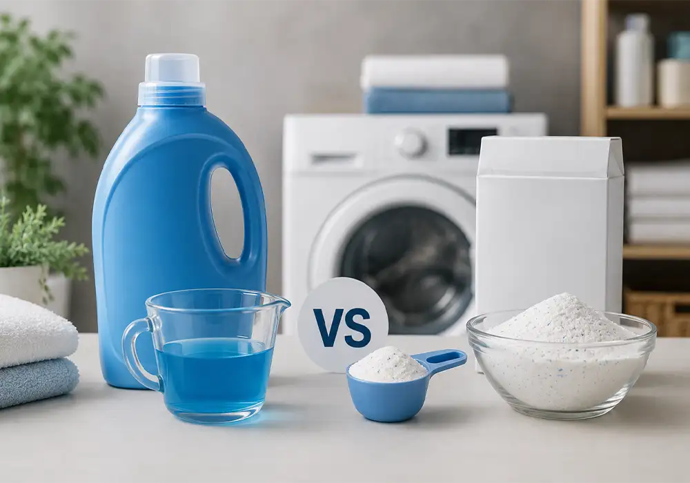 Liquid vs Powder Detergent